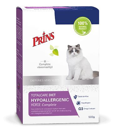 Prins kattenvoer TotalCare Diet Hypoallergenic 500 gr